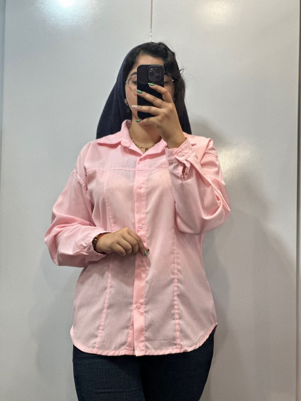 شومیز زنانه لینن باکسی