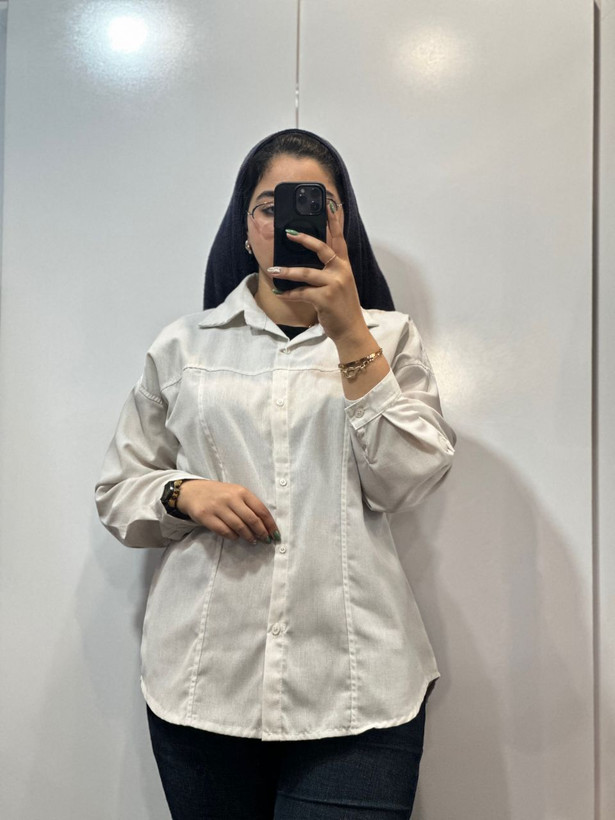 شومیز زنانه لینن باکسی