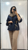 کت تک زنانه پارچه بزیاق