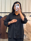 شومیز زنانه لینن طرح ترمه