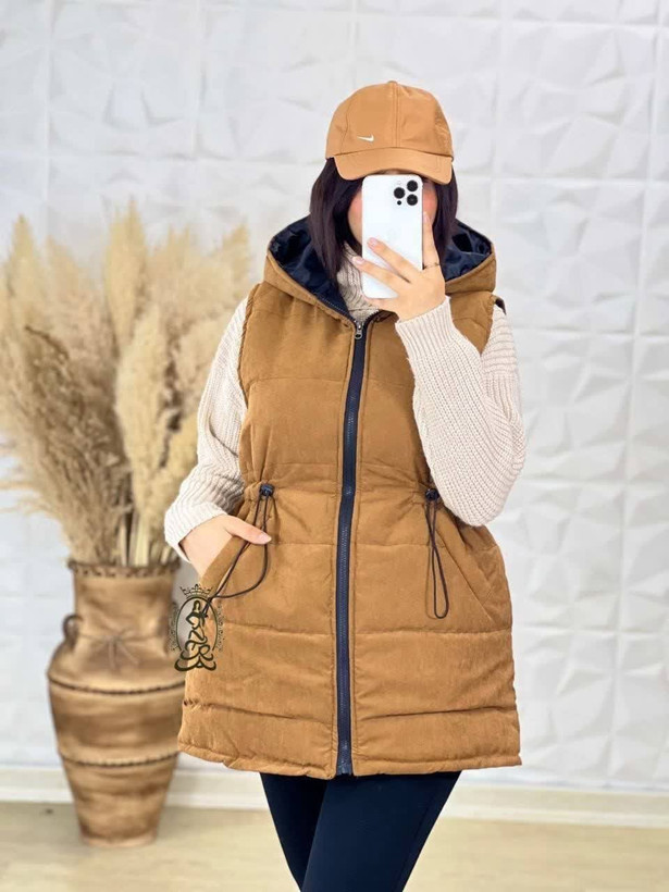 پافر زنانه دارای بند تنظیم سایز