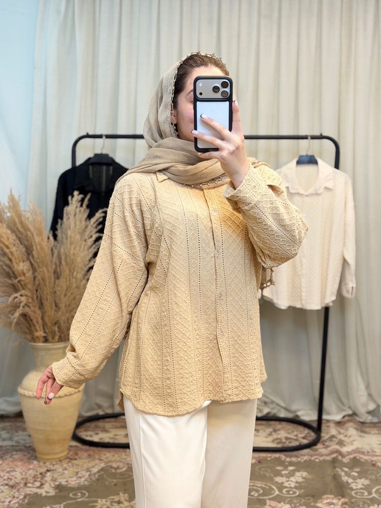 شومیز زنانه مراکش خشتی